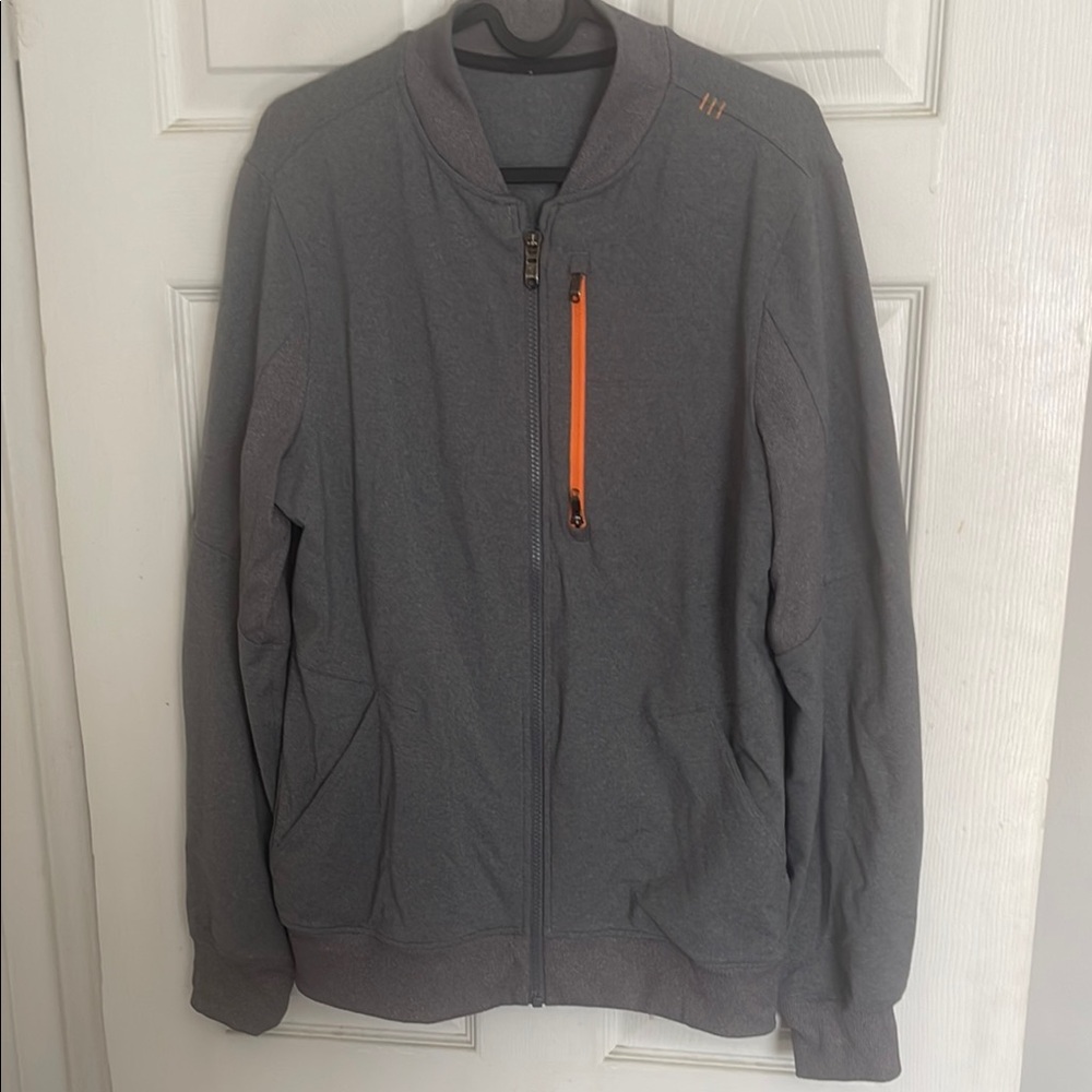 Men’s lululemon Gray Zip-Up Jacket size small